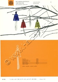Kastrup Glasvrk katalog februar, 1965
