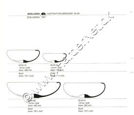 Kastrup-Holmegaard Glasv�rker katalog 1967-1973
