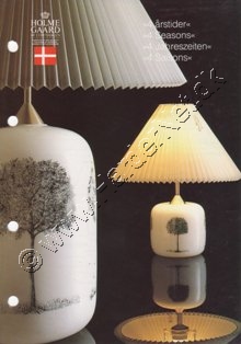 Holmegaard Glasvrk katalog oktober, 1987
