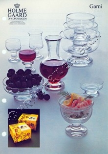 Holmegaard Glasvrk katalog oktober, 1973