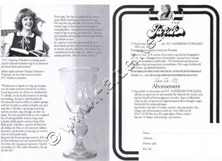 Firklveren Samlerselskab annonce bragt i "Alt for Damerne" 15. oktober, 1980