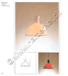 Holmegaard Glasvrk lampe katalog oktober, 1981