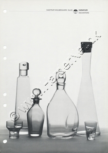Kastrup-Holmegaard Glasv�rker katalog 1967-1973