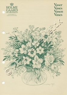 Holmegaard Glasvrk katalog september, 1977