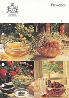 Holmegaard Glasv�rk katalog 1985
