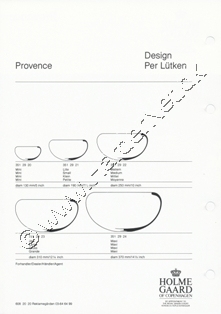 Holmegaard Glasv�rk katalog 1985
