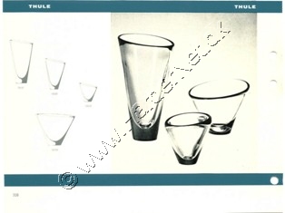 Holmegaard Glasvrk katalog 1958