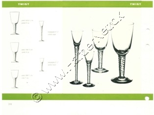 Holmegaard Glasvrk katalog 1959-1965