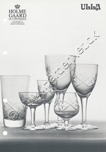 Holmegaard Glasvrk katalog, 1985