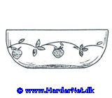 Klik p� foto eller link for at g� til brugskunst glas siden for denne serie - Click on photo or link to go to the art glass page for this series.
