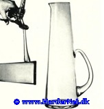 Klik p� foto eller link for at g� til brugskunst glas siden for denne serie - Click on photo or link to go to the art glass page for this series.