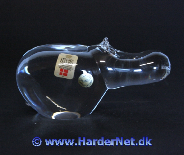 Figuretter designet af forskellige designere fra Holmegaard Glasv�rk i 1969