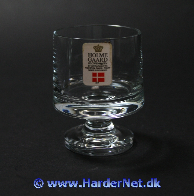 Stub stable glasservice designet af Grethe Meyer og Ibi Trier M�rch for Holmegaard Glasv�rk i 1958