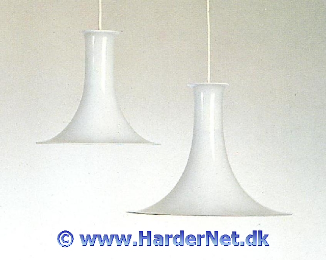 at opfinde Videnskab Hvor fint MANDARIN LAMPE - Michael Bang, Holmegaard Glasværk 1983