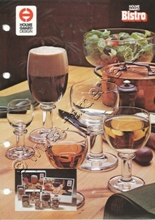 Holmegaard Glasvrk katalog juli, 1976