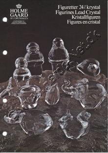Holmegaard Glasværk katalog 1985