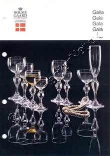 Holmegaard Glasvrk katalog 1986
