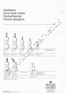 Holmegaard Glasværk katalog, 1985