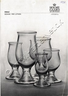 Holmegaard Glasvrk katalog 1975