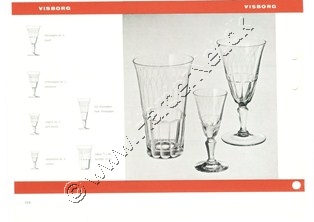 Holmegaard Glasvrk katalog, 1958