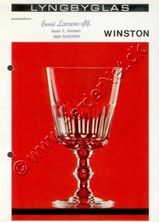Lyngby glas katalog blad